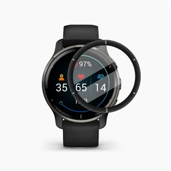 Full Coverage PET Soft Screen Protector for Garmin Venu Series Smartwatches (For Garmin Venu2Plus)