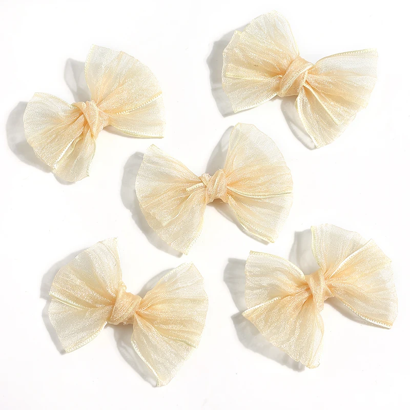 10 Stück Band Bogen knoten Band Fliege DIY Braut Haar Kleidung Dekor Party liefert nach Hause Hochzeits dekoration Handwerk Geschenk zubehör – Detail 10