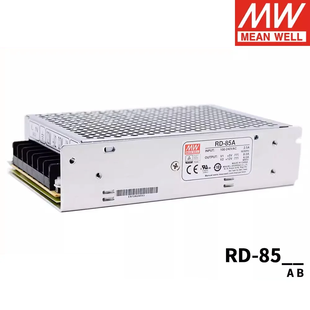 MEAN WELL RD RD-85 RD-85A RD-85B, 단일 출력 스위칭 전원 공급 장치, 85W, 5V, 12V, 24V 드라이브