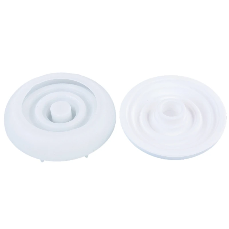 

Гипсовая форма для изготовления подсвечников, уникальные круглые подсвечники, гипсовая форма R3MC