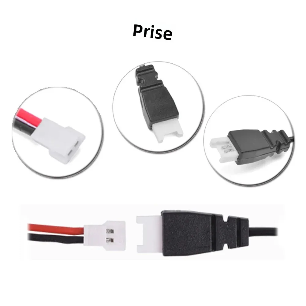 Chargeur multiport 3.7V avec protection IC - Lot de 5