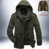 parkas Outdoor Windbreaker Winter Jacket Men Thick Warm Mens Parkas Quality Cashmere Liner Detachable 2 in 1 Multi-pocket Coats 2
