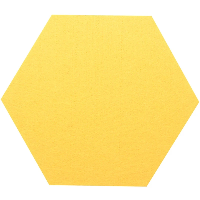 6 Pack Hexagon Vilt Pin Board Zelfklevend Bulletin Memo Foto Kurk Boards Kleurrijke Schuim Muur Decoratieve Tegels Met 6 Pushpins