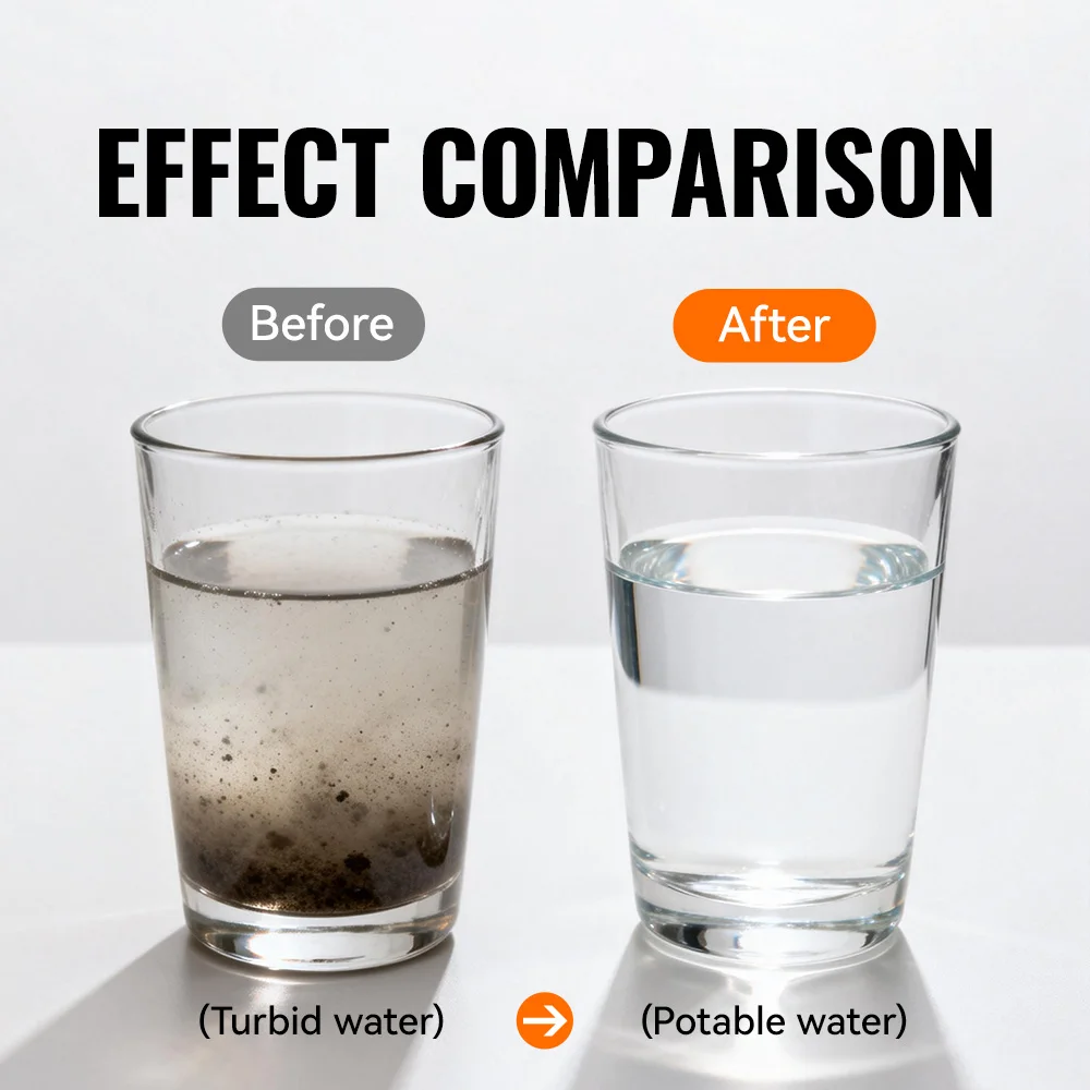 Ultralight Collapsible Water Filter Soft Flask