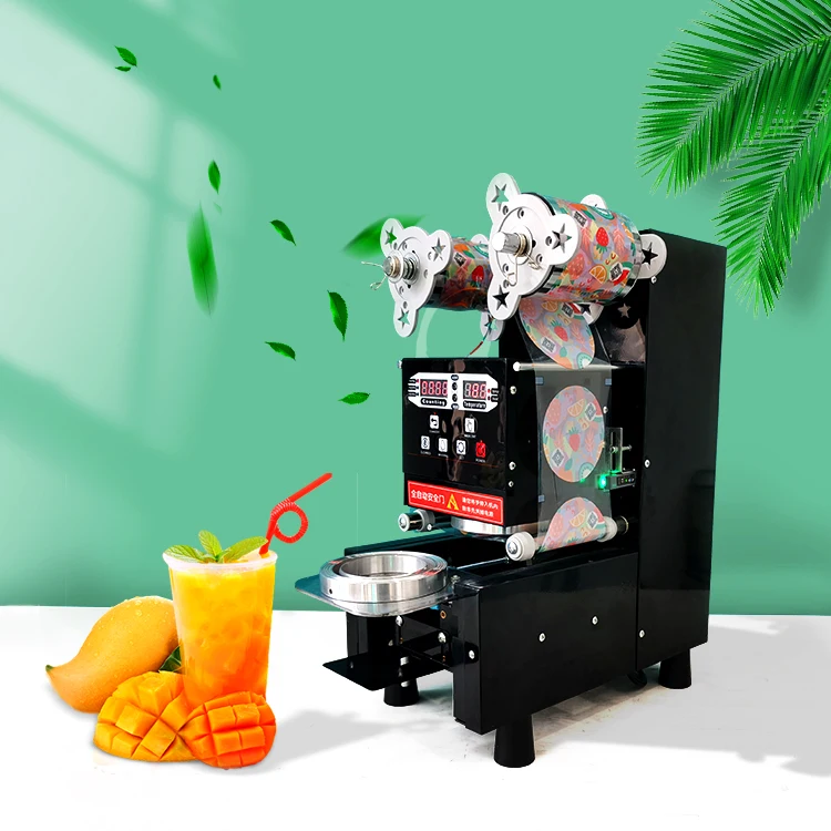 

High Quality Wholesale Prices Automatic Bubble Tea Plastic Cup Sealing Machine Cup Sealer