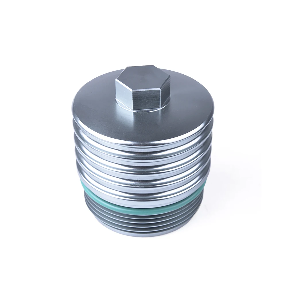 Oil Filter Shell Forged Aluminum Alloy Oil Filter Housing For BMW B48 With Disassembly Tool For Holder