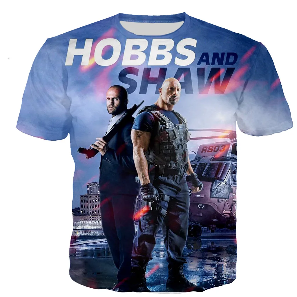

2023 Hot Sale Fast & the Furious T Shirt Men Women 3D Printed T-shirts Fashion Casual Harajuku Style T Shirt Streetwear Tops