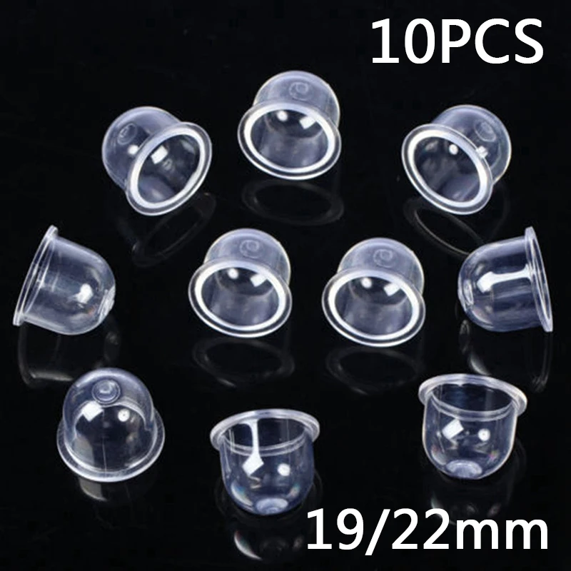 

10pcs Transparent Fuel Pump 19mm 22mm Carburetor Oil Bubble Primer Bulb For Chainsaw Trimmer Blower Brushcutter Garden Tool Part