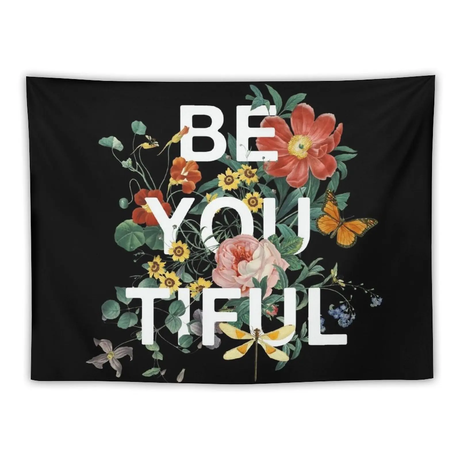 

Be You Tiful Tapestry Cute Room Decor Hanging Wall For Bedroom Tapestry