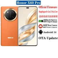 Official New Honor X60 Pro 5G Smartphone 6600mAh Big Battery 66W  6.78" 120Hz Snapdragon 6+ Gen 1 Octa Core 108MP Rear Camera 1