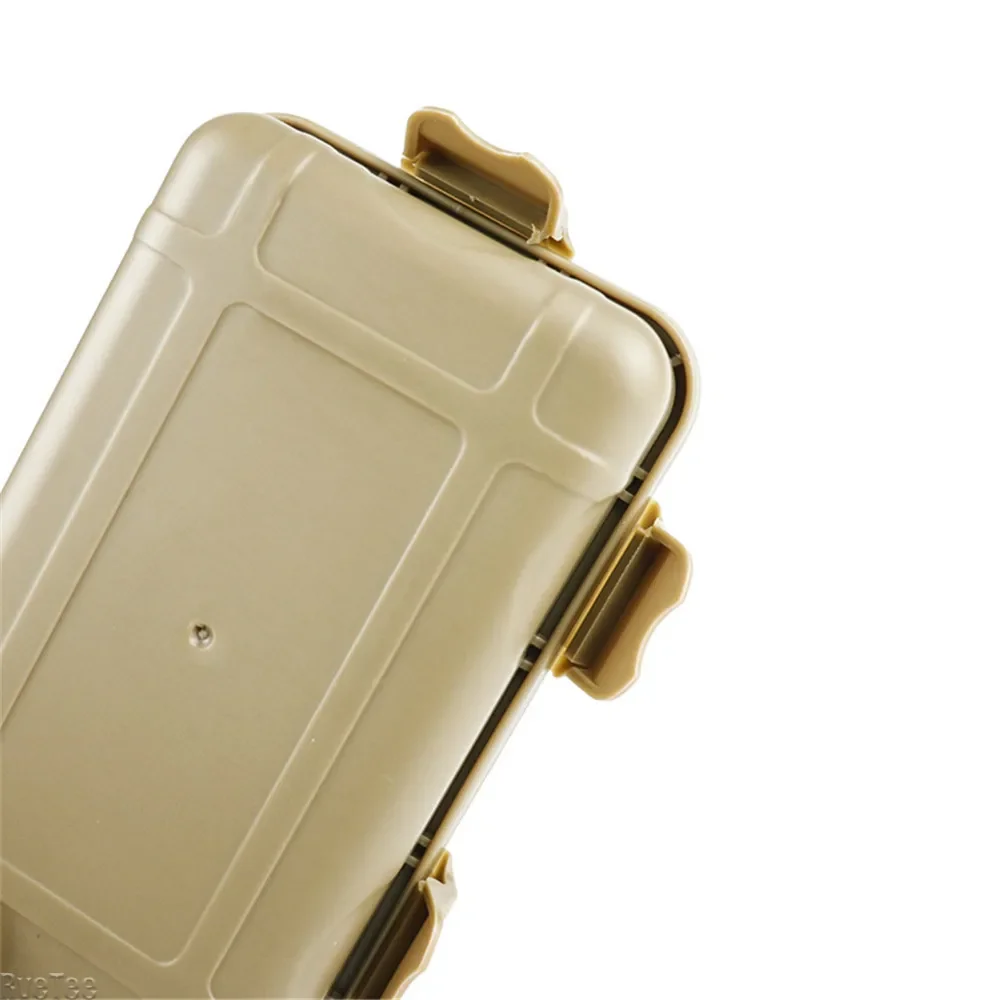 Mini Size Outdoor Plastic Waterproof Airtight Survival Case Container Camping Outdoor Travel Storage Box 3
