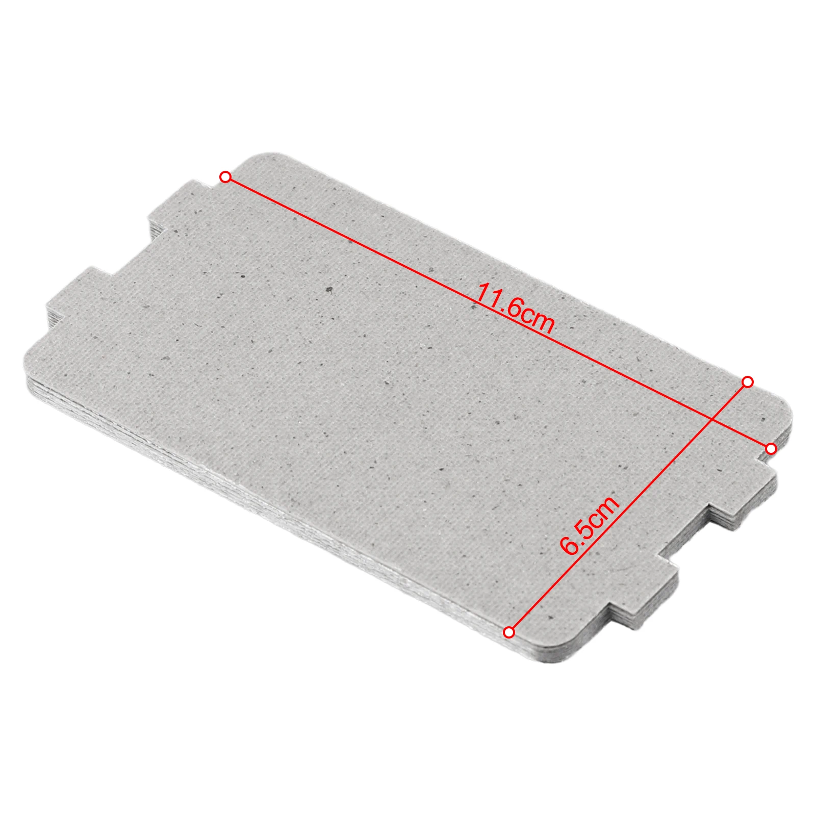 10pcs Microwave Oven Mica Sheet Wave Guide Waveguide Cover Sheet Plates Mica Plate Kitchen Accessories