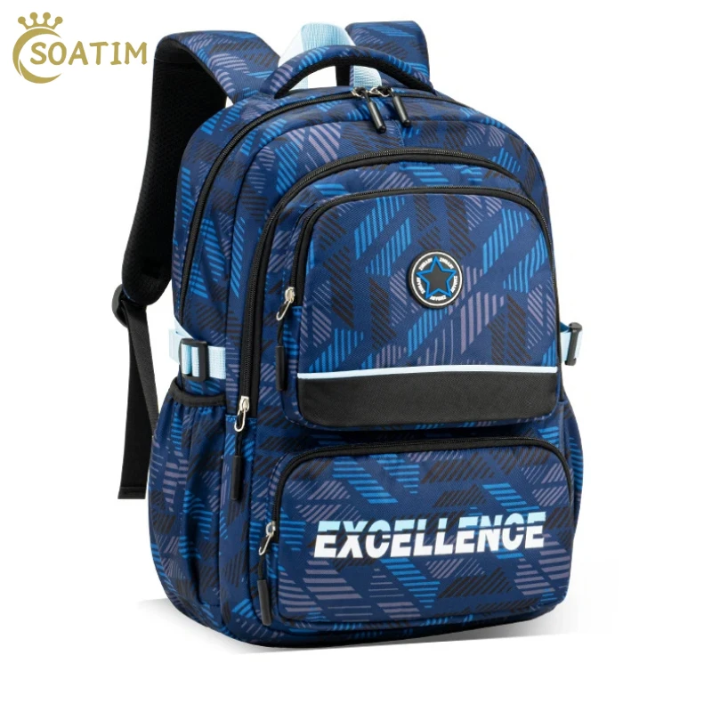New Waterproof Children School Bags For Boys Girls Kids Backpack Orthopedic Backpack Schoolbag Primary School Backpack Mochila 1
