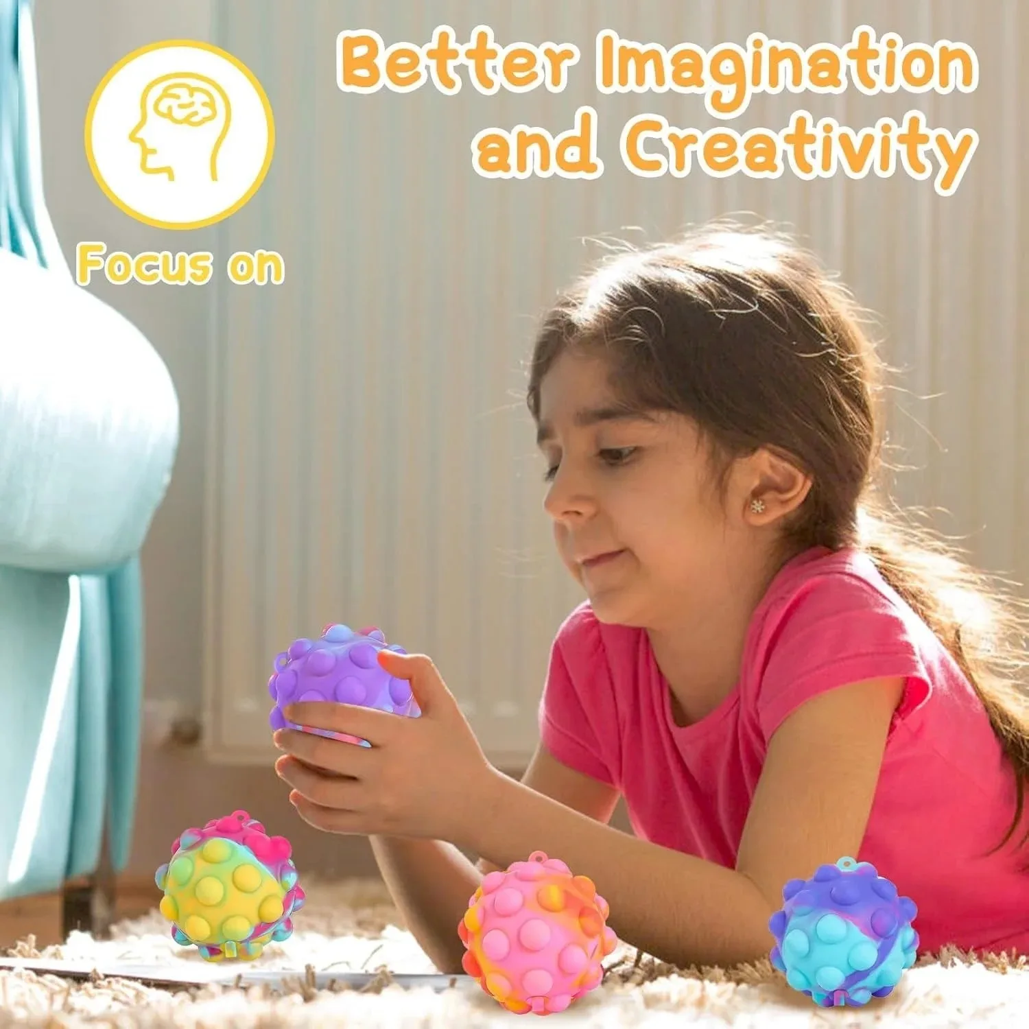 Push Pop Bubble Sensory Fidget Stress Ball For Anxiety Relief_voghion.com