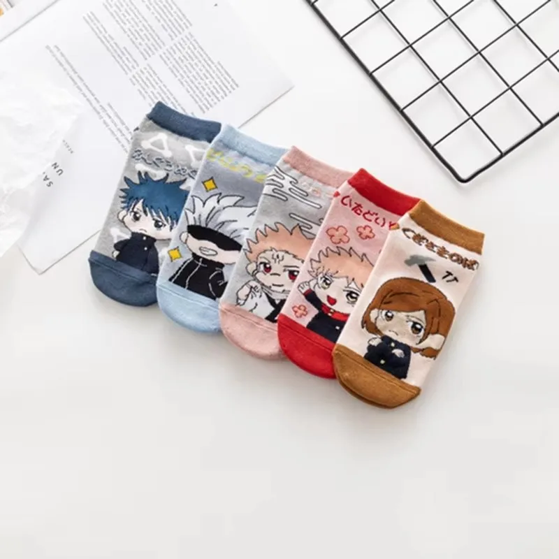 Cotton Socks Anime Socks Cartoon Anime Jujutsu Kaisen