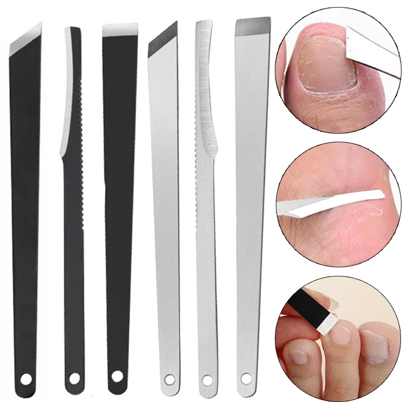 Nail Care Kit Manicure Tools Manicure Pedicure Kit Manicure Set Nail Manicure Tools Manicure Pedicure Tools Cuticle Pusher Dead Skin Remover Pedicure Tools 3/5PC Ingrown Nail Clipper Toenail Scraper Feet Nail Cuticle Pusher Knife Set Dead Skin Remover Files Foot Care