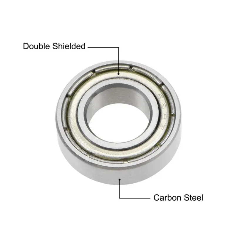 Rodamiento de bolas de ranura profunda, rodamientos de Cala de sellado de goma para Longboard, patines de ruedas, 688rs, 684, 685, 686, 687, 688, ZZ, RS, 2RS, 10 piezas