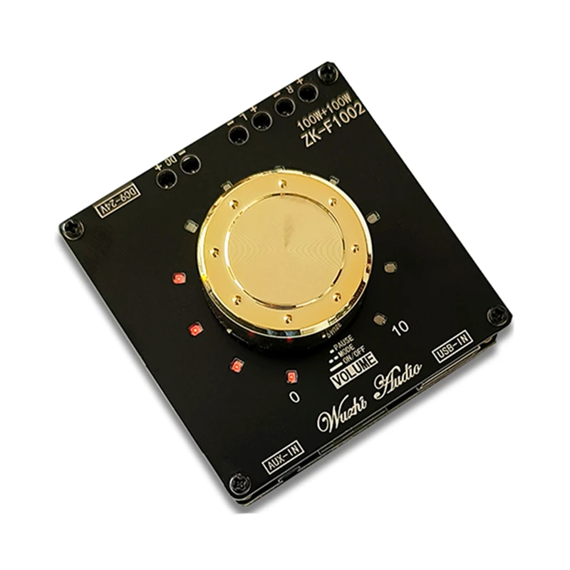 

ZK-F1002 индикатор громкости TPA3116D2 2,0 канала 1 00Wx2 стерео BT аудио усилитель плата модуль