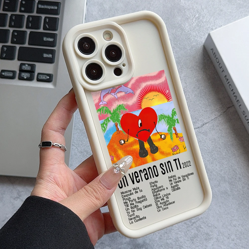 Bad Bunny X100pre Design Phone Case with Ladder Lens Cover
