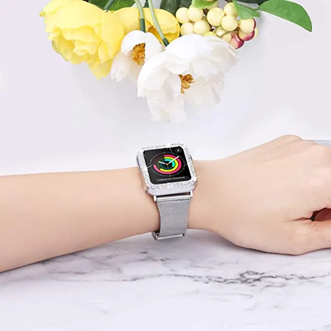  ġ  Ʈ  ̾Ƹ ̽, 45mm 41mm η ƿ ݼ , ̿ġ 40 44 42 38mm ø 9 8 7 6 SE 5 4