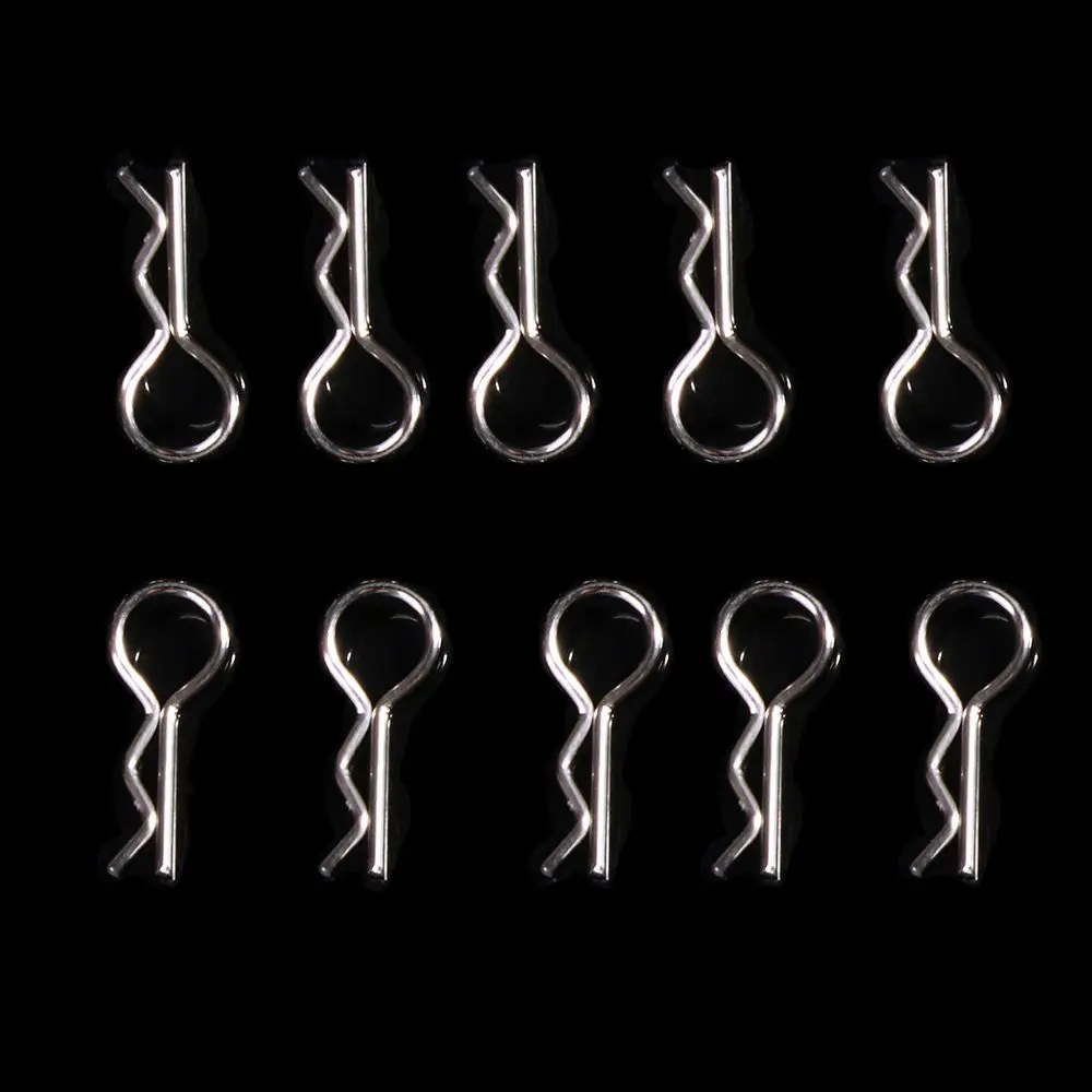 10 PCS Spare Part for Auto Car Trunk for HPI RC HSP Clips Clip Pin Body Shell Bolt 1/10 Model