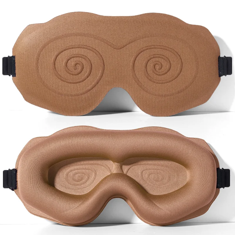 Ultra-Comfort Light-Blocking 3D Sleep Mask - Soft Padded Eye Shade Blindfold