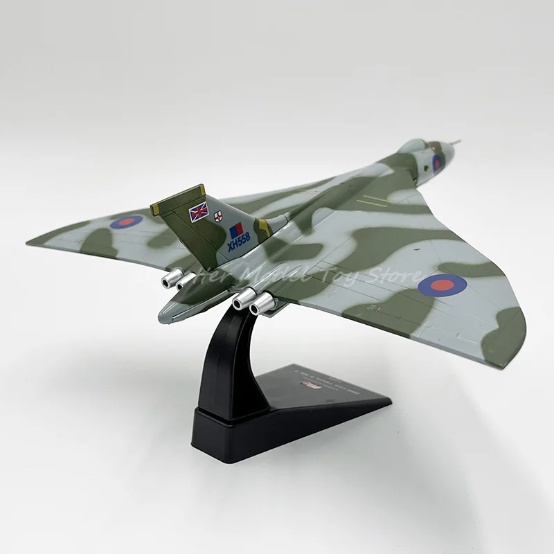 

1:144 Diecast War Plane Model Toy United Kingdom Avro Vulcan B MK 2 Boomer Replica Collector Edition