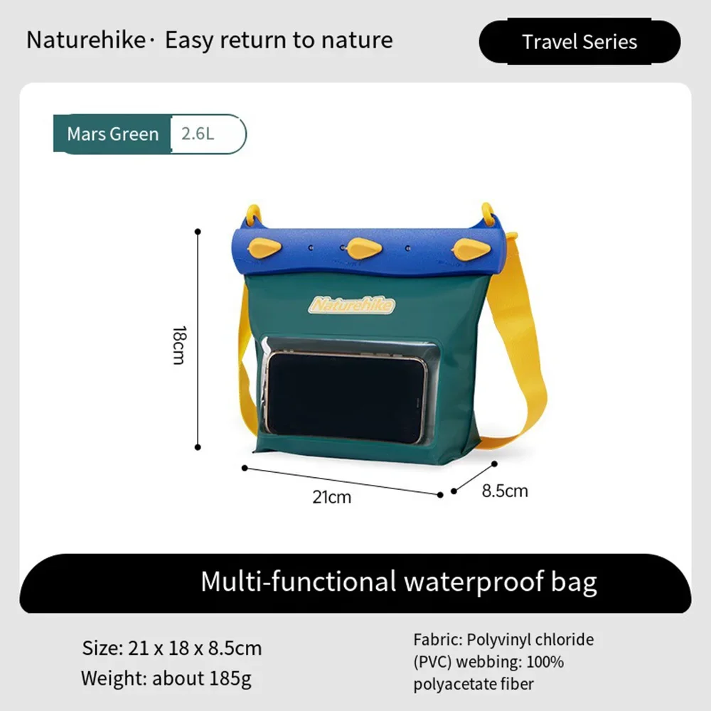 Ultimate Waterproof Bag for Aquatic Adventures - Keeps Valuables Dry, IPX8 Certified
