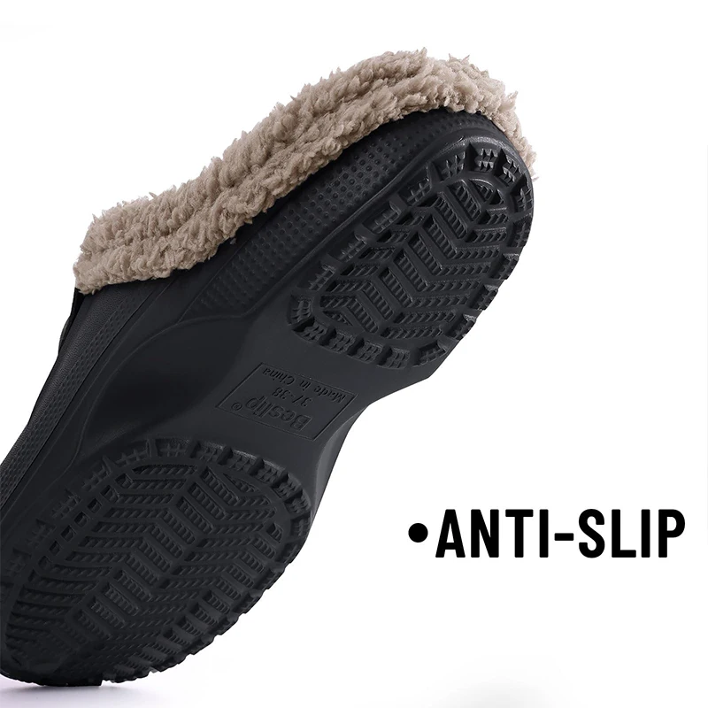 Waterproof Cotton Slippers for Men and Women