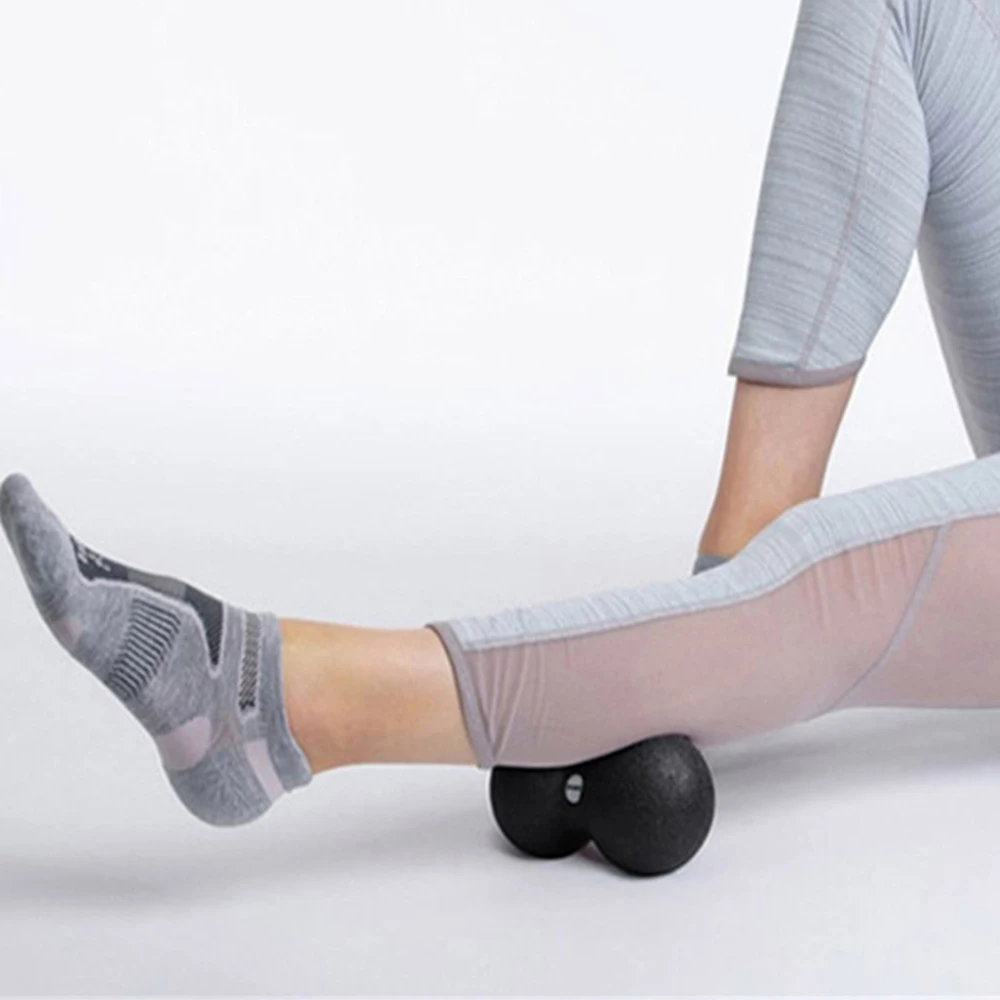 Massage Ball Yoga Foam Ball Roller Peanut Ball Epp High Density Body Massage Lacrosse Muscle Release Fascia Therapy Pilates Back/neck/foot massage ball fascia ball