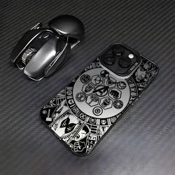 Sleek Anti - Fall Matte Back Cover with Cool Hero Design for iPhone 16e (CYB - 430CY17549A1)