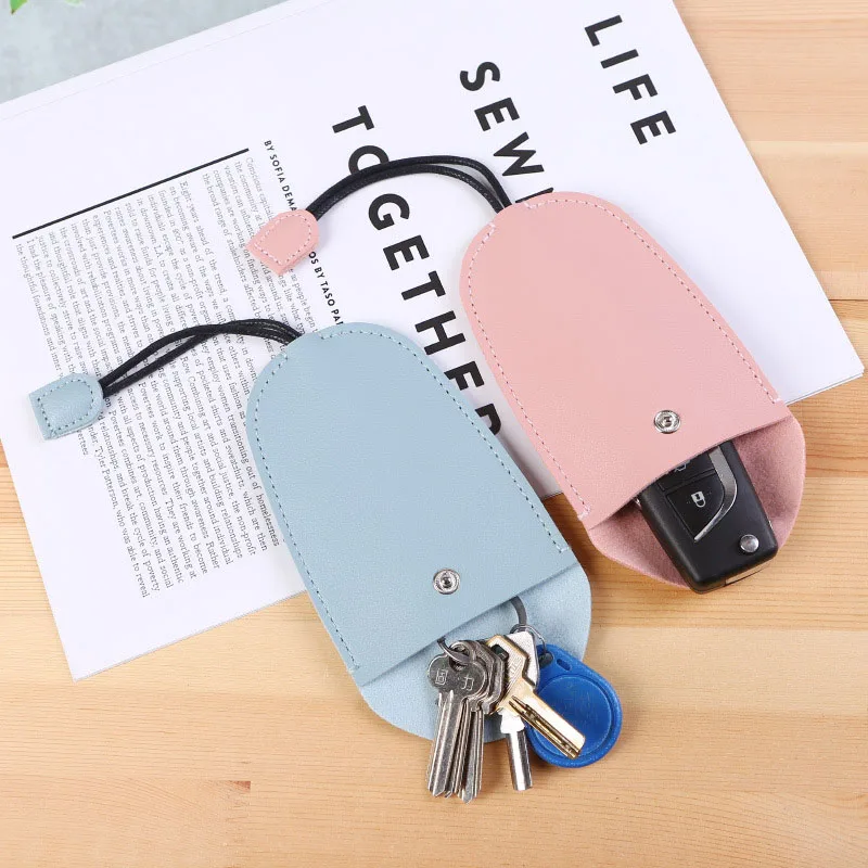 Cartoon Mickey Mouse Pull Type Key Bag PU Leather Minnie Key Wallets Housekeepers Car Holder Case Disney Keychain Pouch key case,key holder,key organizer,key purse