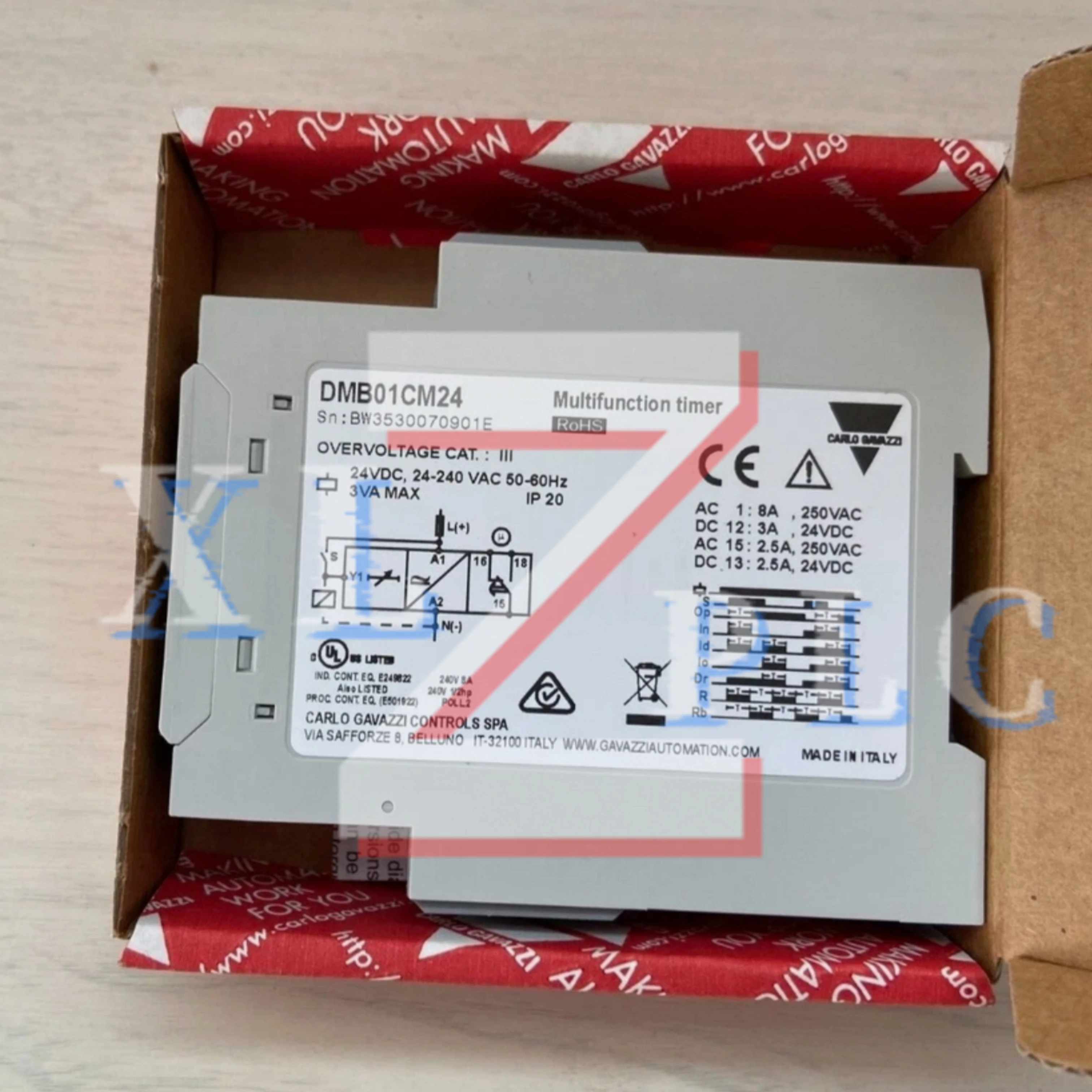 전자 부품 시장용 오리지널 신형 타임 릴레이 DCB51CM24 시리즈 DMB01CM24 DMB51CM24