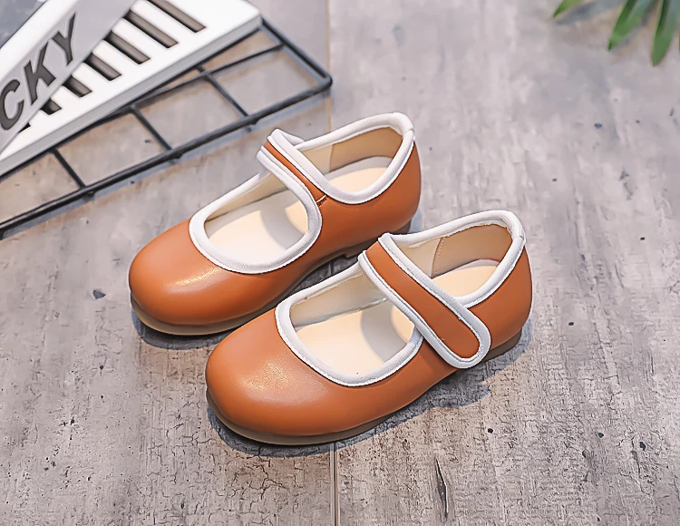 children's sandals Shoes For Girls Leather Mary Jane Shoe Best Sell Sofa New Rubber Elegant Princess Dance Shoe Spring Summer Shoe Size 21-30 Kids children's shoes for high arches