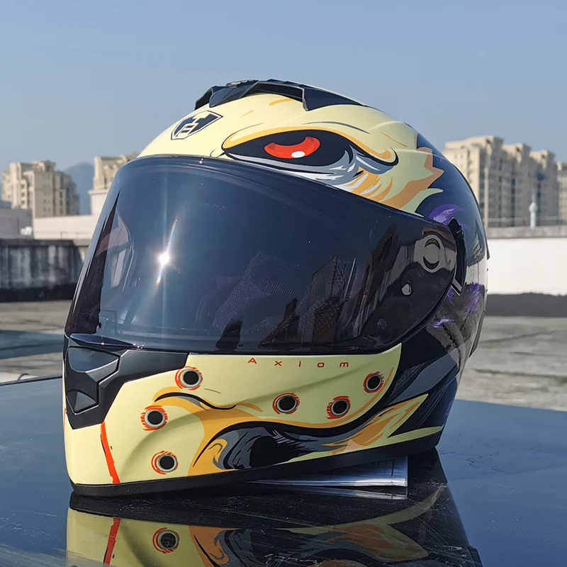 LVSMotorcycleFullfacehelmetduallensantifogmotorbikemotorcross