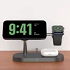 3 in 1 Wireless Charger Stand For iPhone 12 13 14 15 16 Fast Charging Station for Apple Watch 10 9 8 7 6 5 4 Airpods 2 3 Pro 1
