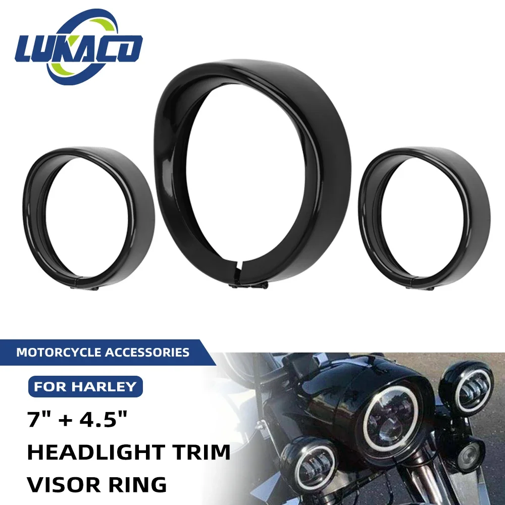 2-Pack White Goof Rings For 4" Recessed Lights - 6.77" OD, 4.25" ID, Flush Mount Trim Cover For Hiding Ceiling Gaps