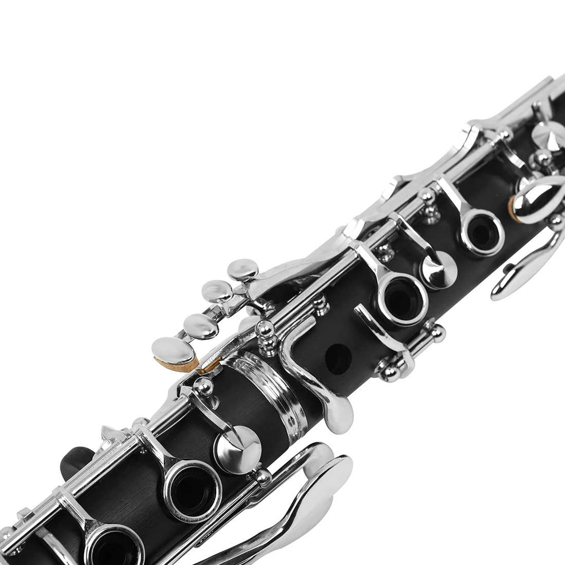 IRIN IN570 Clarinet Falling Tune B Rubberwood 17 Key Ring 6 Key White Copper Clarinet Dual Adjustment Level Examination
