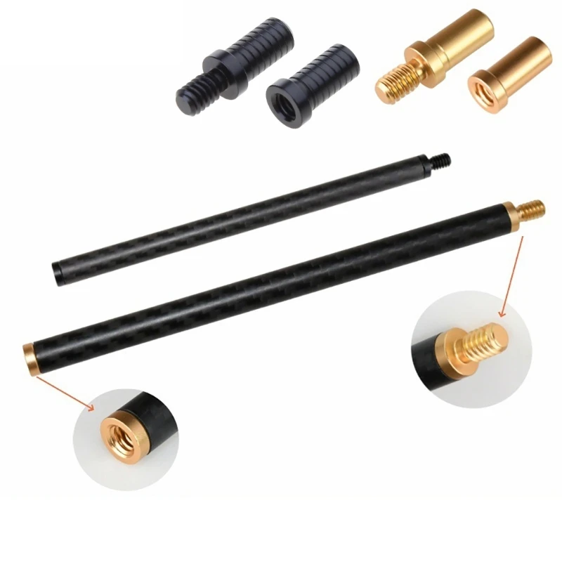 

Преобразователи с резьбовой головкой 1/4 "папа" и "мама" Бесшовное соединение для трубки из углеродного волокна