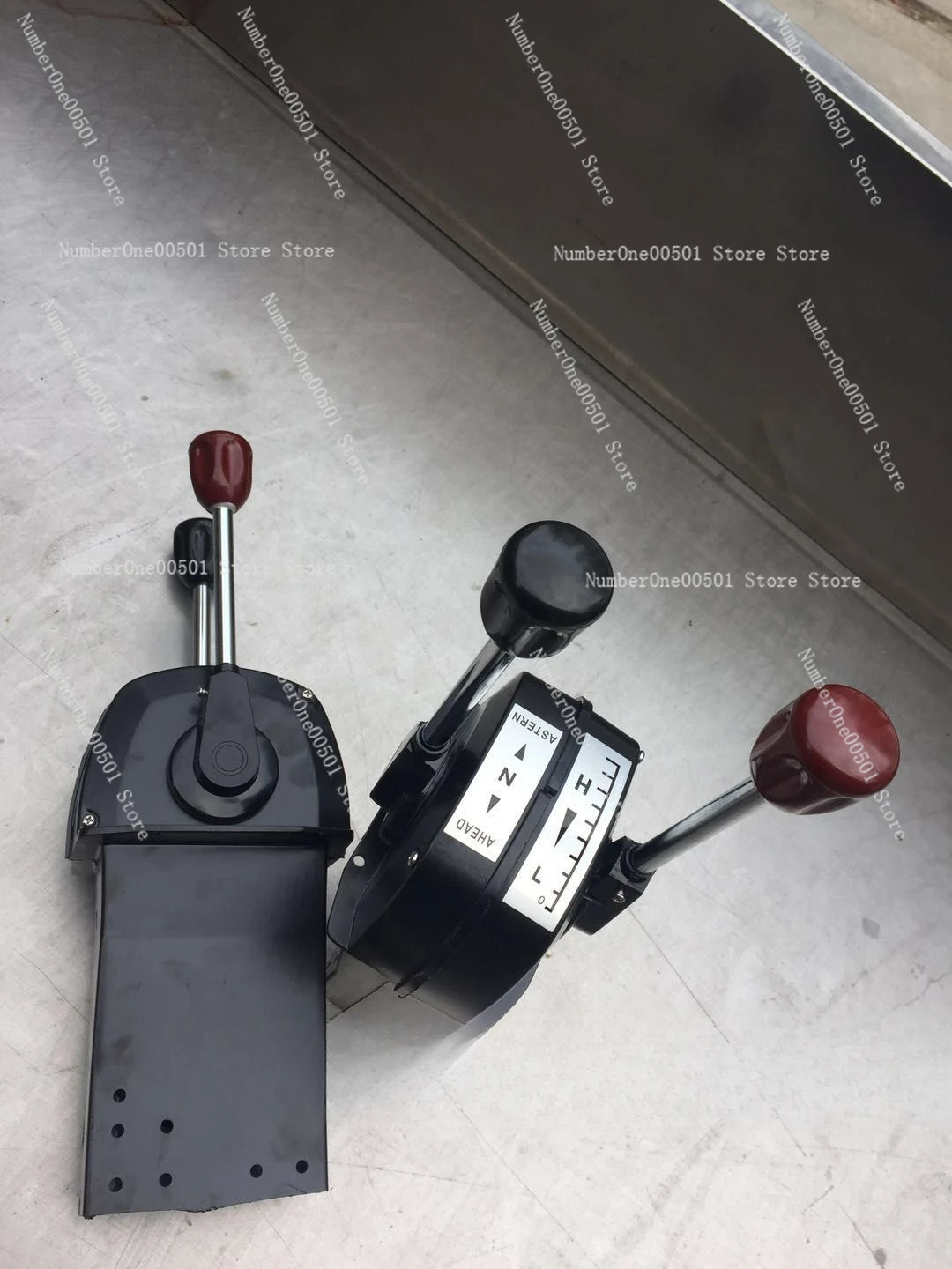 High quality marine boat throttle control box Throttle Handle/push boat shift O