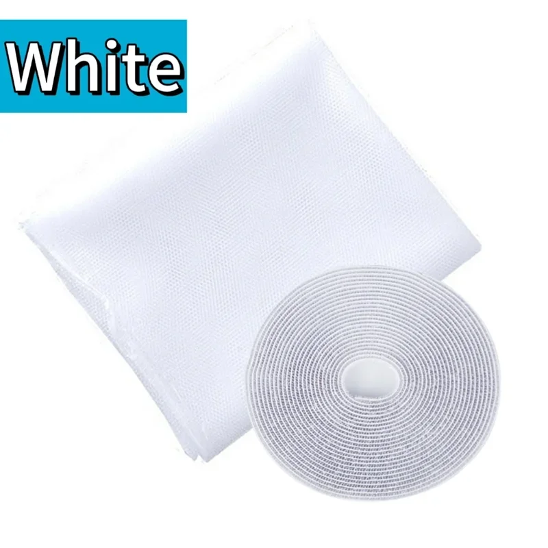 Wiederverwendbare Insektenschutzfolie für Fenster: Mückennetz und Fliegenschutz für den Garten – Detail 2