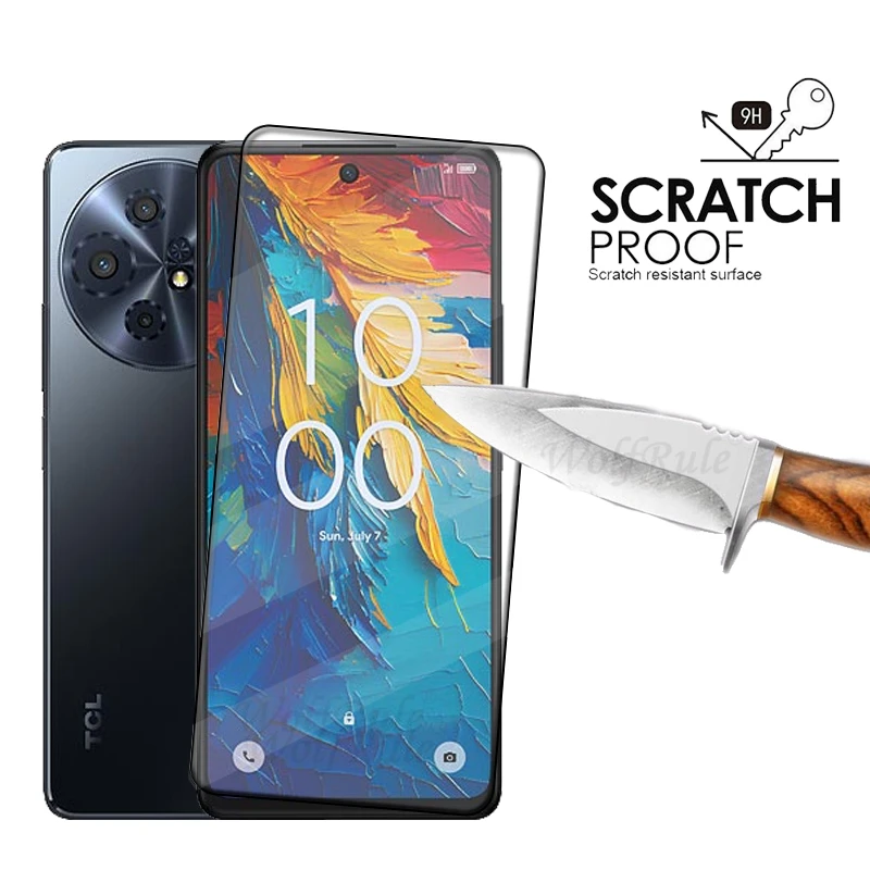 Premium 4-Pack Full Cover Tempered Glass Screen Protector - 9H Hardness