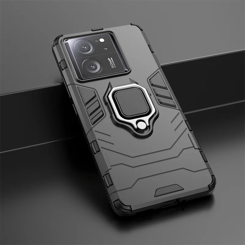 

Чехол для Xiao mi 13 T Pro, противоударный магнитный автомобильный держатель, бронированный чехол для телефона Xiaomi Mi13T Mi 13 T 13 T Pro Xiaomi13T, задняя крышка