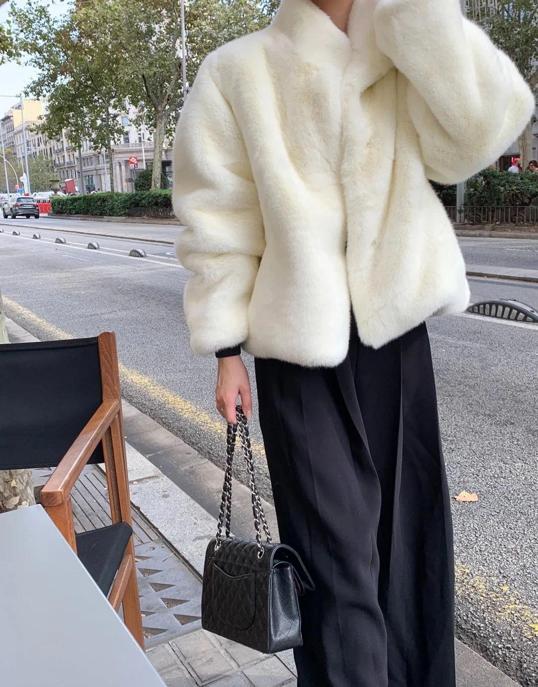 Thick Warm Winter Faux Fur Coat Korean Fashion Women Design Long Sleeves Turtle Neck New Arrivals Luxury Lady Coats