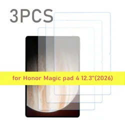 3 - Pack Premium Tempered Glass Screen Protectors - 9H Hardness, HD Clarity (Magic pad 4 3PCS)