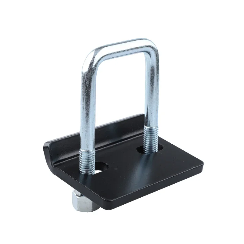 Heavy-duty hitch tensioner U bolt spherical mounting stabilizer swing bracket damper for trailer hitch units Steel