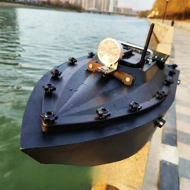 RC High-speed Dragnet Boat GPS Smart Return Fishing Nest Boat, Remote  Control Boat Model Fishing Work Boat Corrosion Resistant