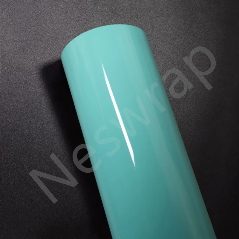 

Highest quality PET Tiffany Blue vinyl wrap film (PET Liner) Ultra Gloss vinyl wrap For Car Wrap quality Warranty