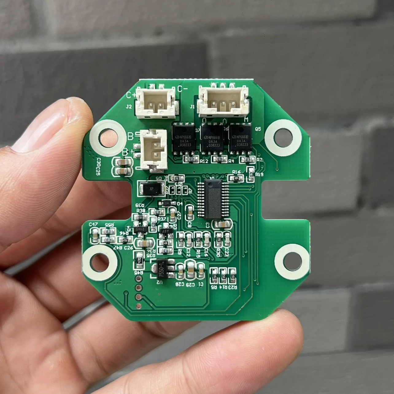 New Three-Phase Brushless Motor Control Board Speed Controller