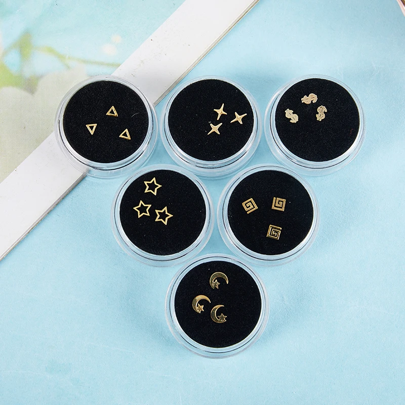 패셔너블한 치아 보석, 박스 포함 보석 장식품, 뷰티 다이아몬드 치과 크리스탈 치아 보석, 3 개